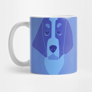 Blue head dog Mug